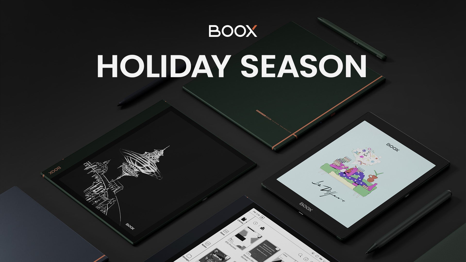 BOOX Gift Guide for 2022 Holiday Season