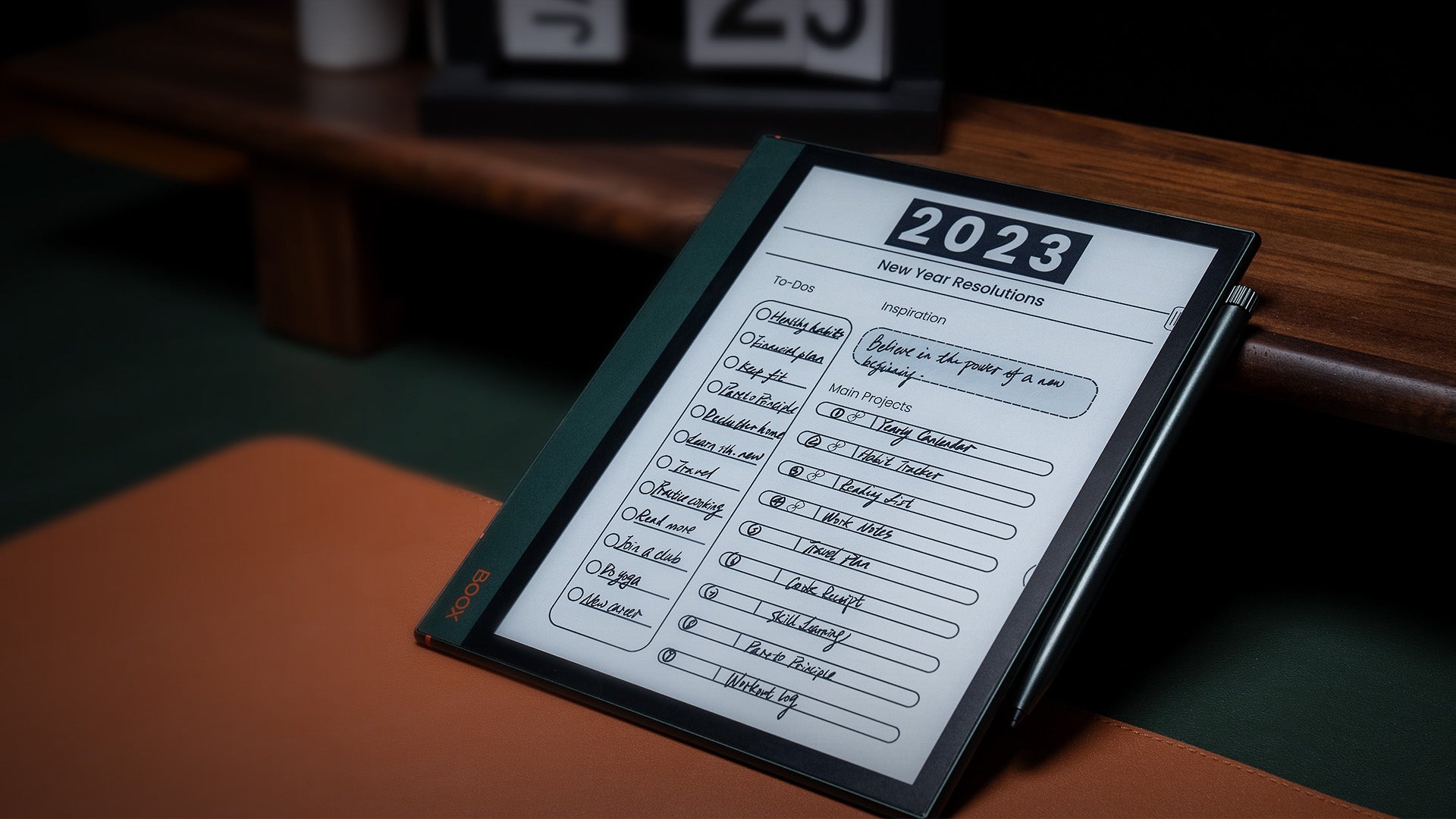 5 Tips to Keep Your New Year's Resolutions with BOOX