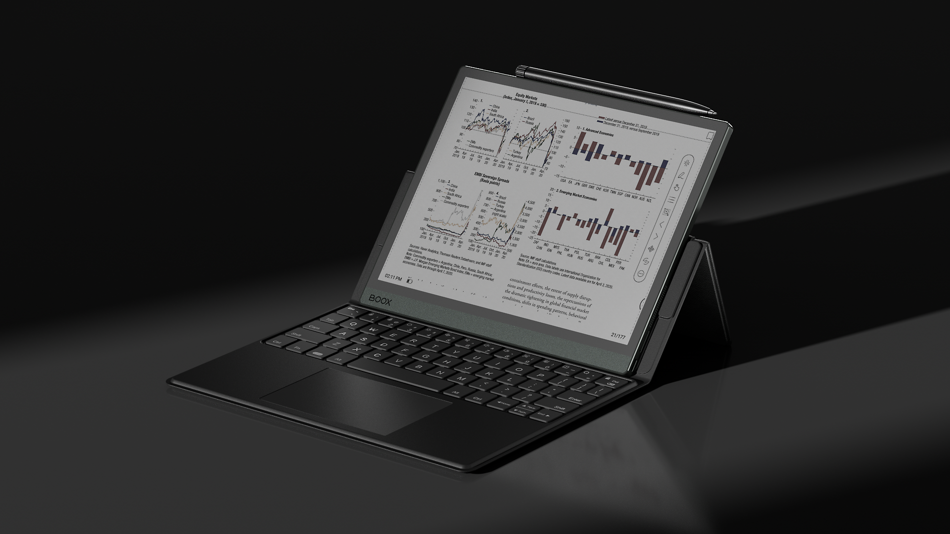Introducing the Magnetic Keyboard Cover with Trackpad: Transform Your Tab Ultra C Pro into a Mini Workstation