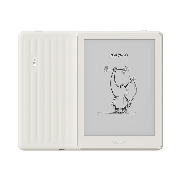 BOOX Go6 Gen2 ホワイト/white 純正ケース付き 新品同様 BOOX Go 6 (Gen II) | The 6