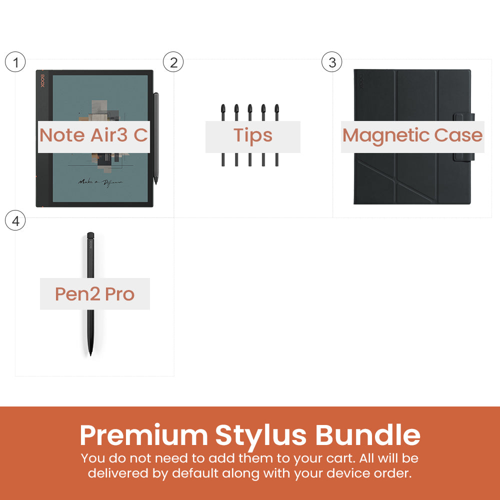 BOOX Note Air3 C and Note Air3 Series | 10.3'' Paperlike