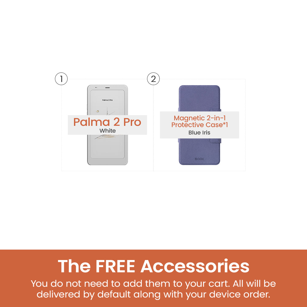 BOOX Palma 2 Pro | 6.13'' Color Mobile ePaper with 5G Data Support