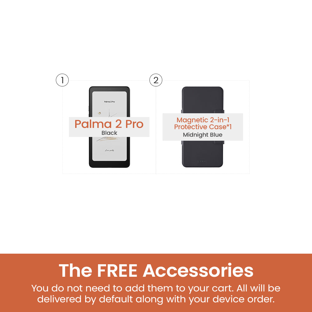 BOOX Palma 2 Pro | 6.13'' Color Mobile ePaper with 5G Data Support
