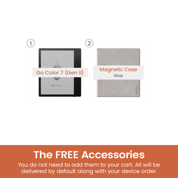 BOOX Go Color 7 (Gen II) | 7'' Versatile Color ePaper Reader
