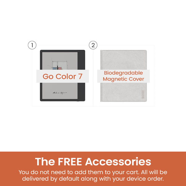 BOOX Go Color 7 | The Flexible 7'' Color ePaper Reader – The