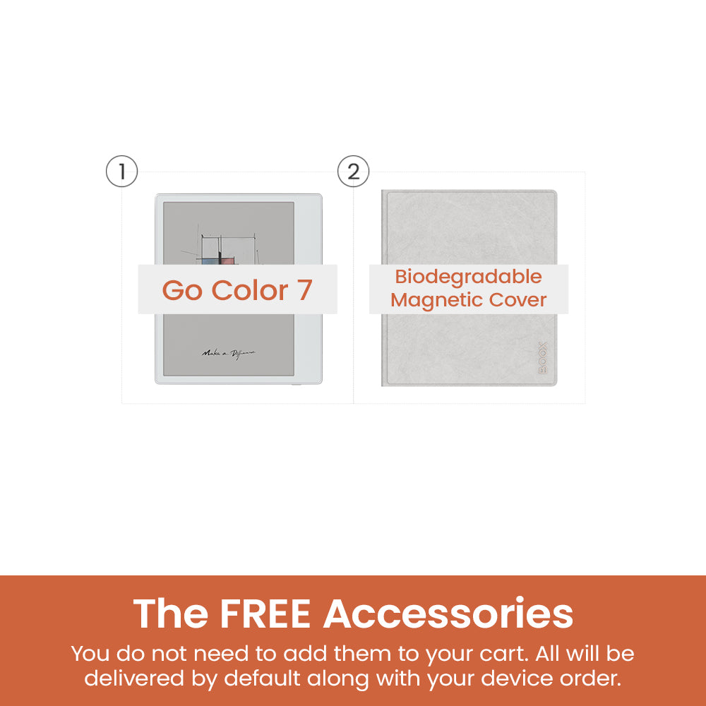 boox go color 7 ホワイト BOOX Go Color 7 | The Flexible 7'' Color ePaper Reader – The