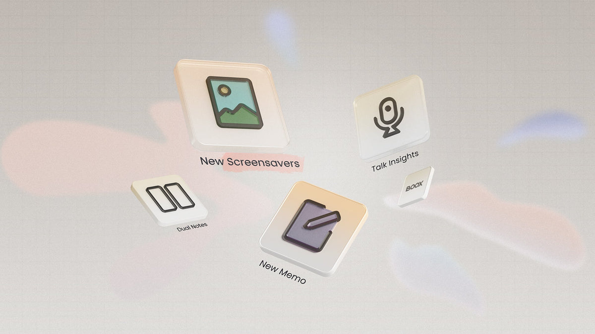 韌體 V4.3：雙筆記、語音洞察、Memo 全新書寫工具等更多功能