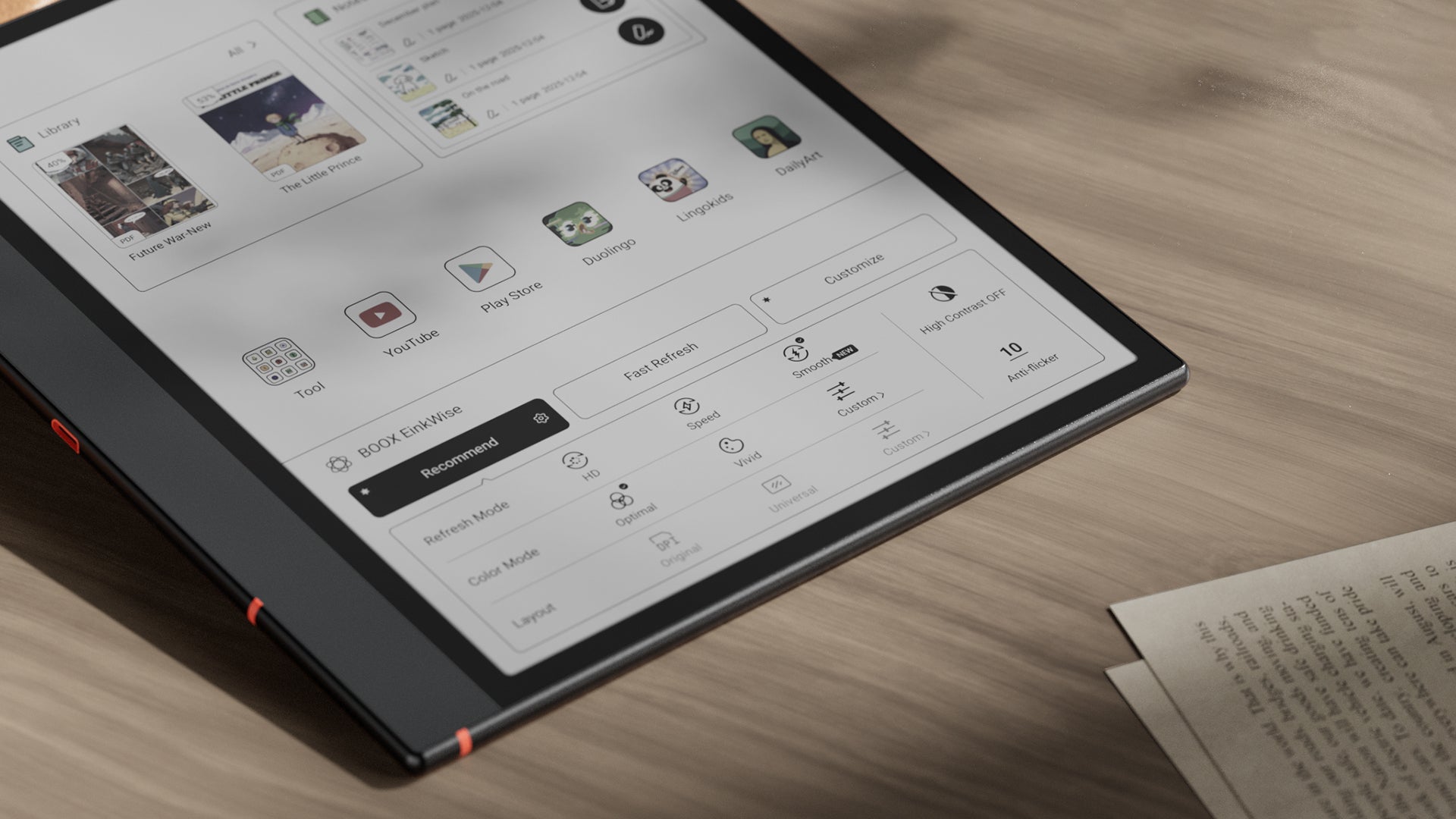 Note Air5 C Gets Smoother: New Smooth Refresh Mode Reduces Visual