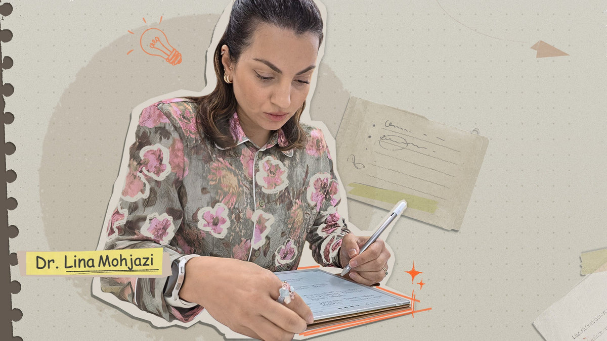 BOOX Story: How Academic & Tech Leader Dr. Lina Mohjazi Simplifies Her Academic Workflow